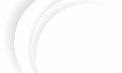 White background with dynamic curved lines, elegant graphic design elements, minimalist white decoration with soft and flowing wave patterns, modern white background.