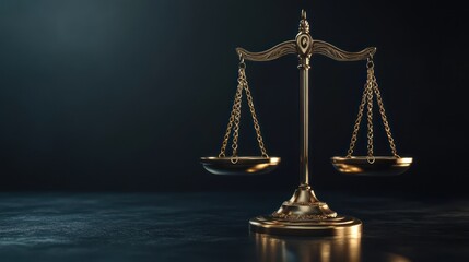 Golden Scales of Justice