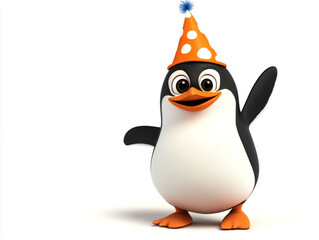 Fototapeta premium cartoon penguin