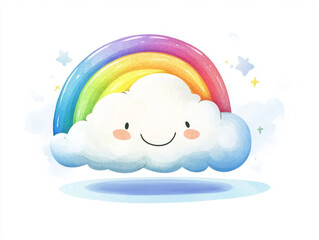 cartoon clouds