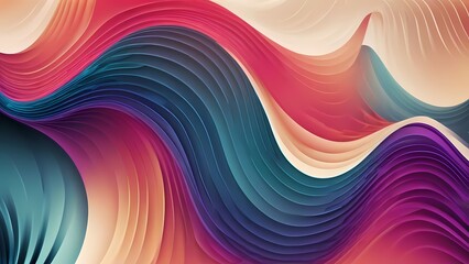abstract colorful wave background design wallpaper