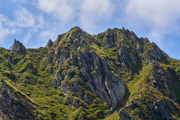 Rocky mountain peaks
