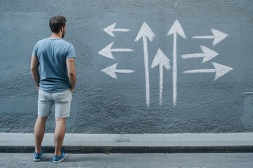 Confrontation, conflict, change concept, opposition