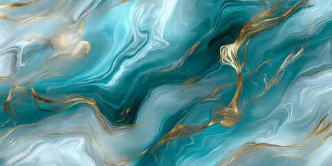 Obraz premium Abstract Marble Texture with Intricate Veins and Swirling Patterns