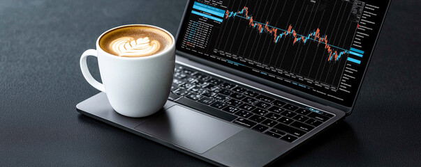 Analyzing Stock Market Trends Over a Coffee Break
