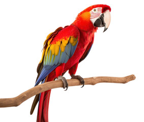 Obraz premium PNG Scarlet Macaw parrot animal macaw.