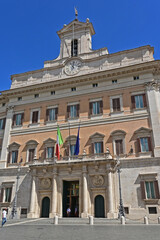 Fototapeta premium Roma, il Palazzo di Montecitorio