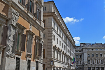 Fototapeta premium Roma, Palazzo Chigi
