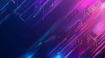Obraz premium Innovative information technology concept banner great template