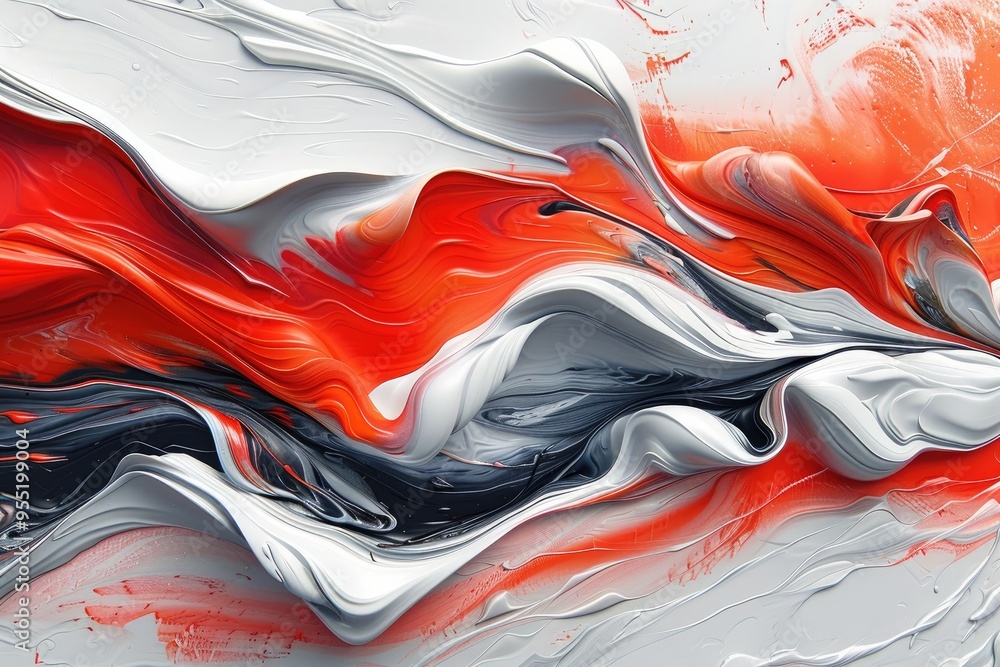 Poster Dynamic Movement Abstract Art compositions capturing dynamic movement a