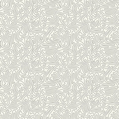Vector seamless pattern. Abstract confused texture. Monochrome natural looped spots. Creative spotty background. Decorative tileable design.