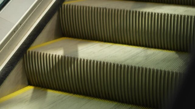 The Journey on Escalators: Captivating Views of Movement in Public Spaces