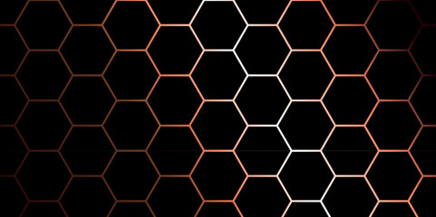  Modern simple style hexagonal graphic concept. Background. Background with hexagons. Abstract background with lines. Blake texture background.3D Futuristic abstract honeycomb mosaic black background.