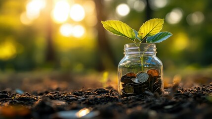 Combining investment strategies with frugal living for financial freedom,with free copy space