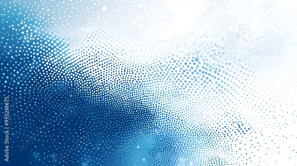 Aufkleber vibrant abstract digital geometric pattern background with mesmerizing fluid movements and