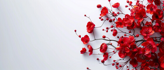 bright and blooming colorful flowers mockup and beautiful background for cards ,letters ,pictures and advertising beauty products
