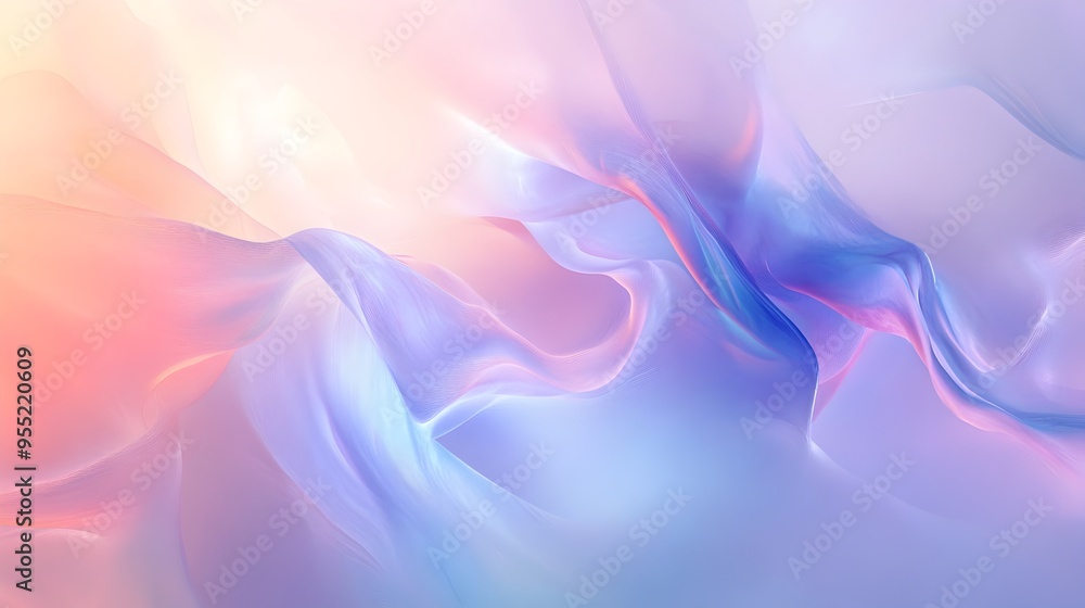 Poster captivating fluid abstract background with vibrant gradient tones