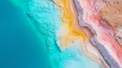 Fototapeta premium A machine learning-powered art generator, creating unique abstract pieces based on input data.