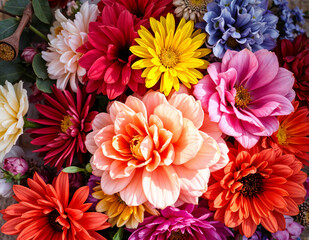 Obraz premium Artistic floral background