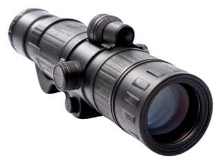 PNG Monocular binoculars white background camera.