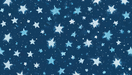 Ciel &eacute;toil&eacute; abstrait