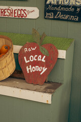 Raw Local Honey Apple