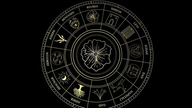 REUBEN Tribe of Israel Flag Symbol Banner