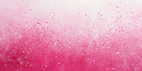 Obraz premium Water drops on pink and white space background