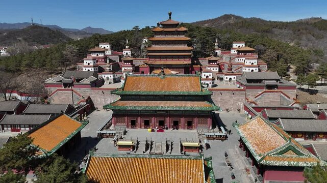 Tibet architecture temple