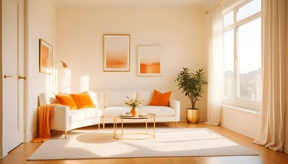 Photo interior modern design room 3d illustration