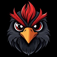 Obraz premium Angry Bird Illustration