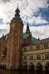 Frederiksborg Castle, the seat of the Danish kings in Hillerod, Denmark