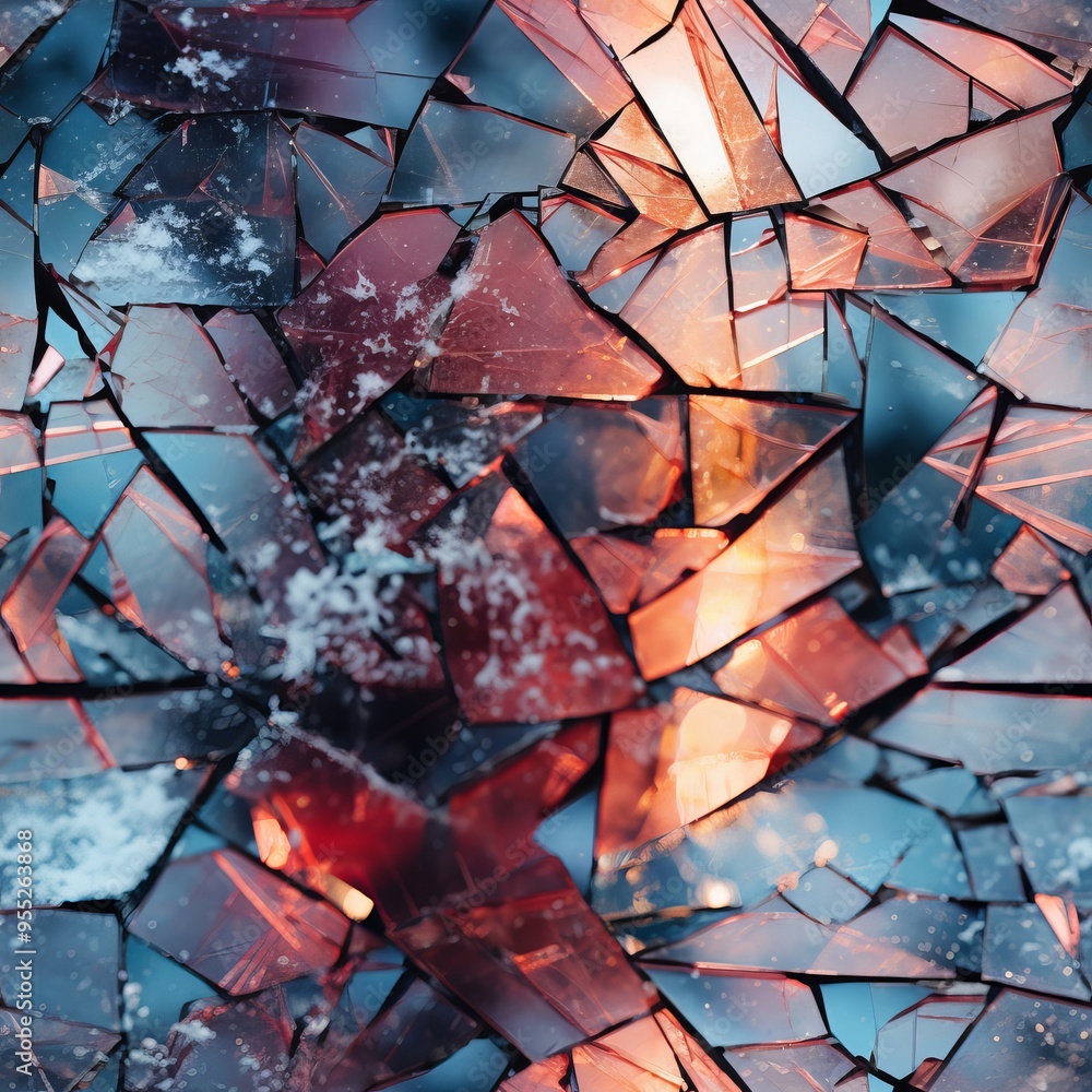 Poster marble tiles texture in focus shallow depth of field creates elegant copy space background