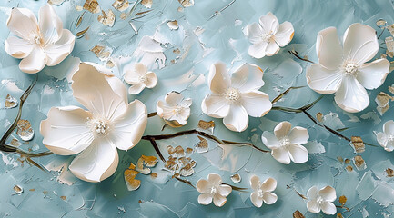 floral greeting borders