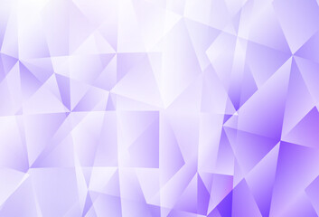 Light Purple vector abstract polygonal background.