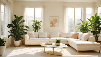 Photo interior modern design room 3d illustration