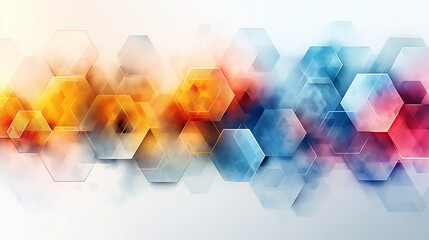 A colorful, abstract painting with splatters of paint and lines