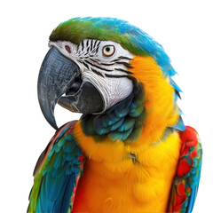 Obraz premium Close-Up of Colorful Macaw Parrot