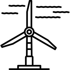 Wind Turbine icon