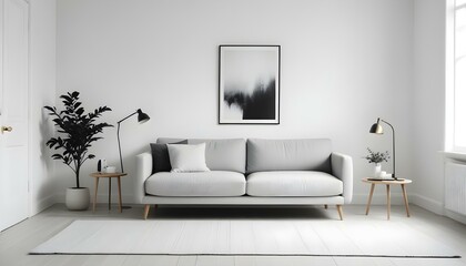 Photo interior modern design room 3d illustration