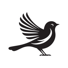 Bird silhouette vector illustration design