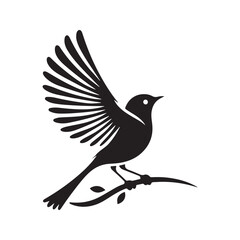 Bird silhouette vector illustration design