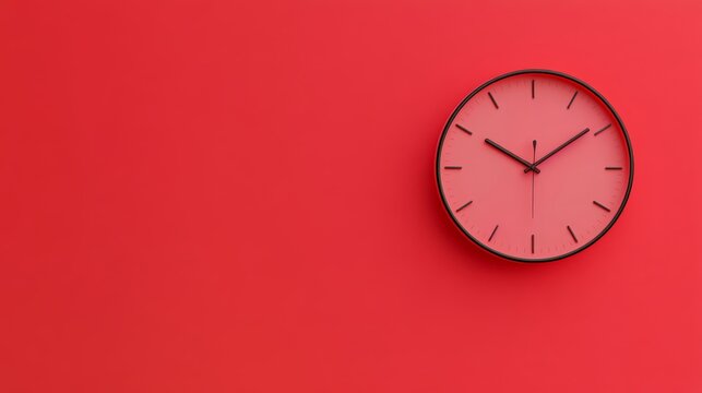 Interest rate on clock face