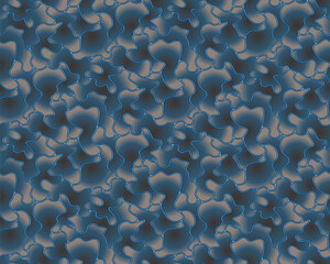 Obraz premium Full seamless watercolor camouflage texture print pattern. Usable for Jacket Pants Shirt and Shorts. Army textile fabric. Unique tie dye military camo. Vector illustration.