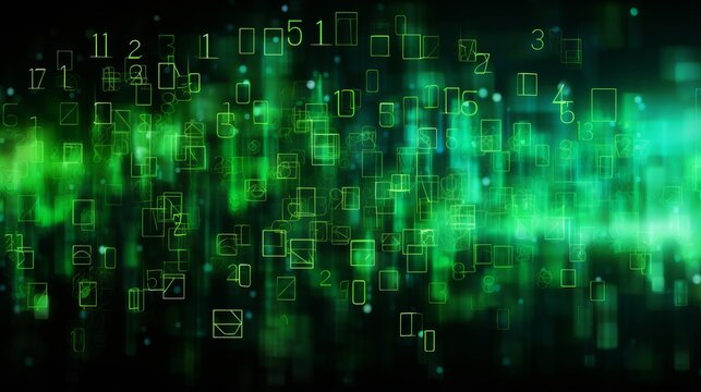 Vibrant bright green background ideal for eye catching design and enhanced visual impact.