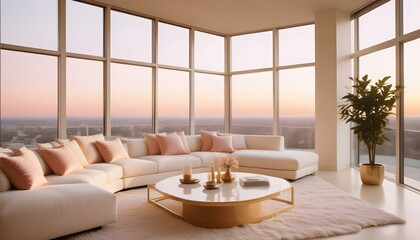 Photo interior modern design room 3d illustration