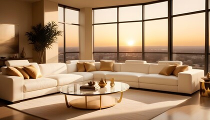 Photo interior modern design room 3d illustration