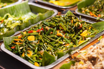 salad with vegetables