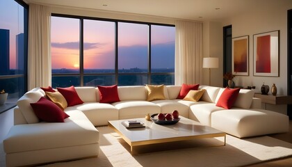 Photo interior modern design room 3d illustration