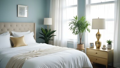 Fototapeta premium Photo interior modern design room 3d illustration